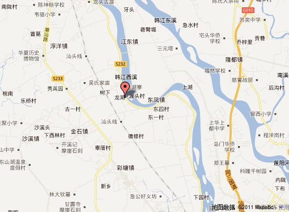 展开全部 潮安县彩塘镇市尾村,因为不是那边的人所以不知道.