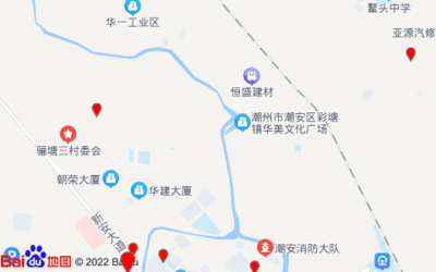 潮州便民地图：潮安县彩塘中学