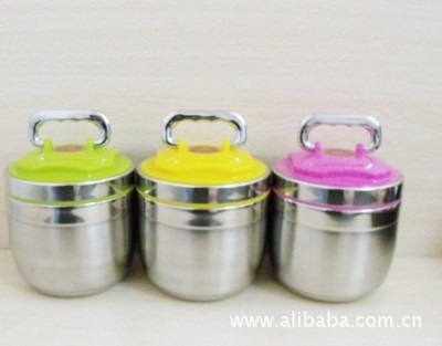 【不锈钢双层饭盒,不锈钢方形饭盒,不锈钢快餐盒,不锈钢学生餐盒】价格,厂家,图片,保鲜盒、饭盒,潮安县彩塘镇吉兴不锈钢制品公司-